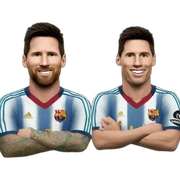 Messi fuck ronaldo sticker