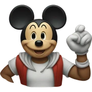 Mickey sticker
