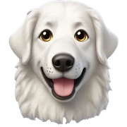 Maremma dog sticker