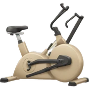 Beige fitness equipment sticker
