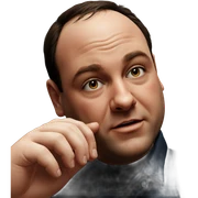 realistic portrait of a boy sticker