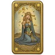 Tarot deck sticker