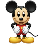 Mickey sticker