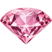 pink diamond sticker