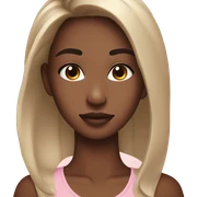 Girl skincare sticker