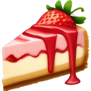 strawberry cheesecake  sticker