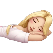 egirl sleeping cute sticker