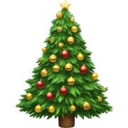 christmas tree sticker