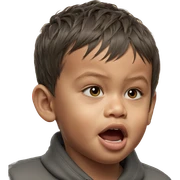 realistic meme of boy sticker