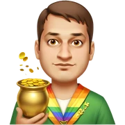 Rainbow Road sticker