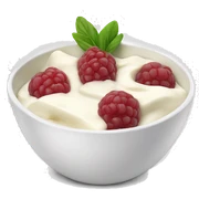 Yoghurt bowl sticker