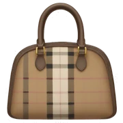 Burberry purse sticker