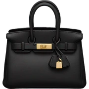 Mini black birkin  sticker