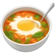 Hot soup sticker