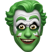 joker verde sticker