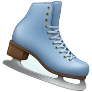 ice skate sticker