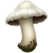 shaggy ink cap sticker