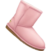 light pink uggs sticker