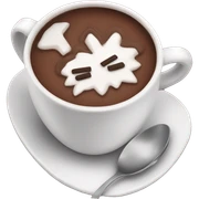 Hot chocolate sticker