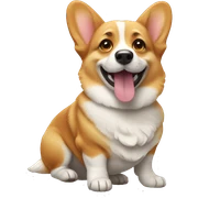 Corgi sticker