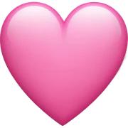 Heart pink  sticker
