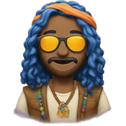 Hippie  sticker