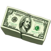 Billetes dinero sticker