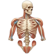 Anatomy shoulder sticker