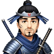 Warrior Samurai sticker