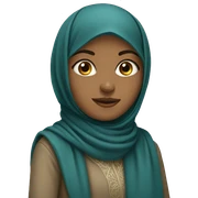 Islamic girl  sticker