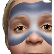 realistic solo portrait gaze sticker