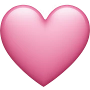 pink heart sticker