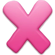 pink checkmark sticker