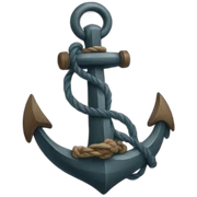 Anchor sticker