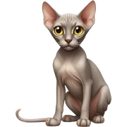 Sphinx cat sticker