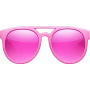 Pink sunglasses sticker