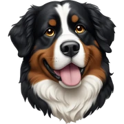 Bernese mountain dog sticker