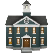 one room school house sticker