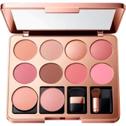 Rose gold makeup palette sticker