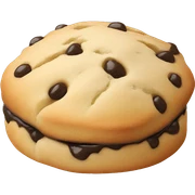 beige scone sticker