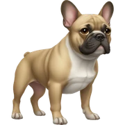 French bulldog sticker