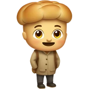 bread person sticker