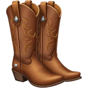 Cowboy boots sticker