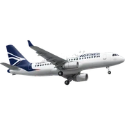 Aegean airlines plane sticker