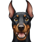 Doberman sticker