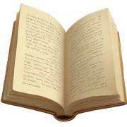 open book sticker