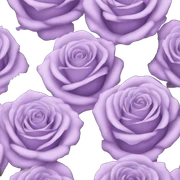 light purple roses sticker