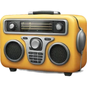 radio sticker