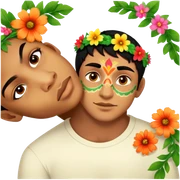 Flower-Crowned Dancer sticker