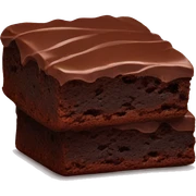 Chocolate brownies  sticker